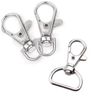 Buy cheap Spring Snap Hook Matt Black Custom Key Ring Trigger Hooks Wholesale from wholesalers