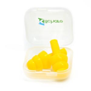 Buy cheap Yellow Waterproof 32dB Silicone Swimming Ear Plug from wholesalers