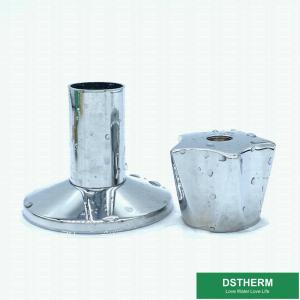 China Plum Blossom Chrome Plated Handle For Valve Brass Cartridges on sale