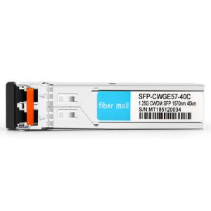 Cisco CWDM-SFP-1570 Compatible 1.25G CWDM SFP 1570nm 40km LC SMF DDM Transceiver