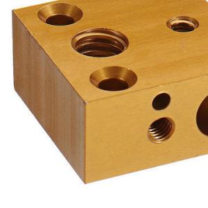 High Precision Aluminum CNC Machining Lock Parts with Color Anodization and