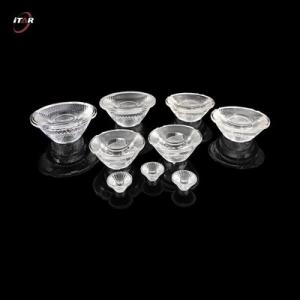 Buy cheap Double Convex LED Optical Lenses Transparent 35mm PMMA PC Material from wholesalers