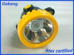 Buy cheap IP65 led mining hard hat lamp, ATEX certification led miners cap lamp and mining cap lamp from wholesalers
