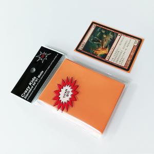 Buy cheap Orange Polypropylene Card Sleeves PVC Free Magic Gathering Sleeves from wholesalers