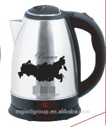 Buy cheap Cool Printing Cordless Electric Tea Kettle Seamless Welding CE CB Certification from wholesalers