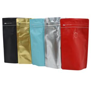 Buy cheap Bean Valve Foil 250g 1/2 Pound Coffee Packaging Pouch from wholesalers