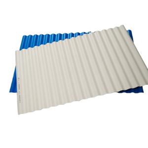 PVC Roof Tiles 0.8-3.0mm Thickness Corrugated for Warehouse Factory