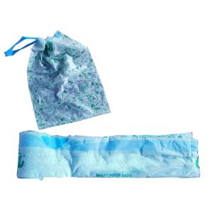 EN13432 Biodegradable And Compostable Bags For Dog Poop Garbage