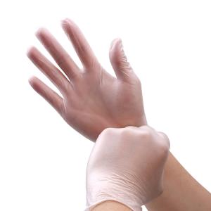 Buy cheap Clear Transparent Protective L 5.5g Disposable PVC Gloves from wholesalers