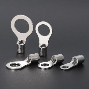 Buy cheap Wire Terminal Tin Plated PCB CNC Fabrication Copper Brass Sheet Metal Stamping Electrical Parts Metal Terminal Factory from wholesalers