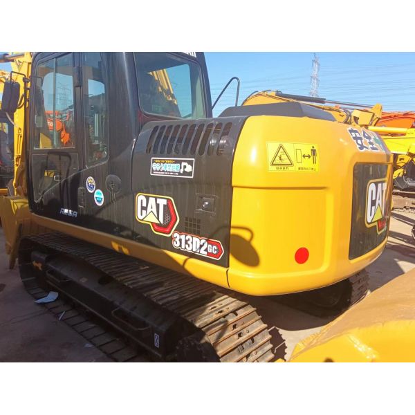 313D2GC Caterpillar Excavator 74.5 kw 13000 KG Used Crawler Excavator for Construction