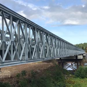 Buy cheap Q345B - Q460C Grade Steel Bailey Bridge Fabrication from wholesalers