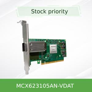 Buy cheap ConnectX-6 DX EN Interface Mellanox Network Card MCX623105AN-VDAT 100GbE Dual Port QSFP56 from wholesalers