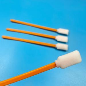 China Professional Foam Cleaning Swabs With Polypropylene Handle on sale