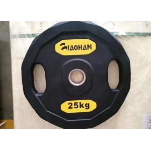 Buy cheap 10kg Rubber Barbell Weight Plates In One Week Promotion from wholesalers