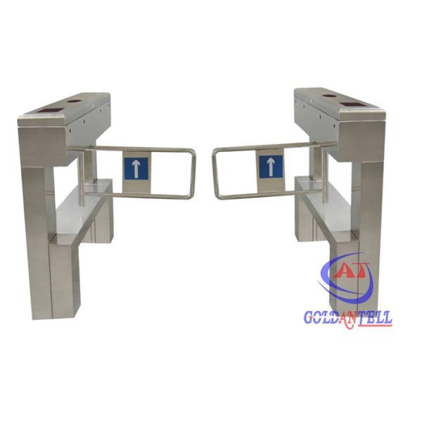 Buy cheap Entry control pedestrian security swing gate with LED counting function from wholesalers