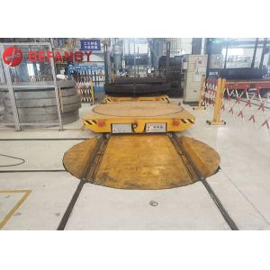 Buy cheap Customized Railway Electrical Mold Factory Turntable Transfer Cart from wholesalers