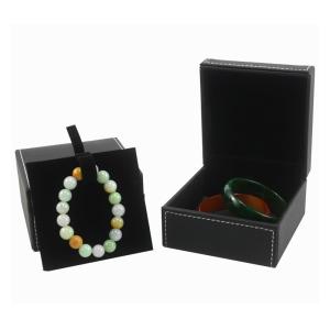 Buy cheap Good Quality Custom Make New Design Leather bracelet Jewelry Box from wholesalers