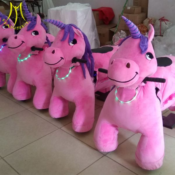 Hansel plush rideable machines stuffy animal amusement park equipment rides