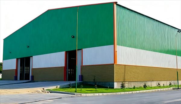 Steel Grade Sheet Cladding Light Steel Warehouse Commercial Prefabricated