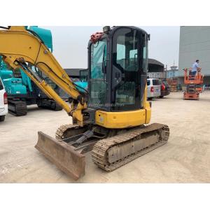 Used hydraulic crawler excavator Kobelco35SR, mini second hand high quality