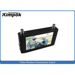 Buy cheap Touch Screen COFDM Video Receiver Wireless With 7 Inch LCD Monitor DC12 Power from wholesalers