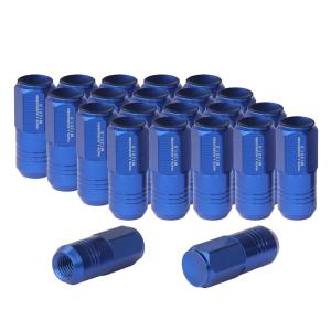 Buy cheap Ford / Chevy Blue Extended Lug Nuts 12x1.5 Closed End Easy Installation product