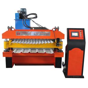 Buy cheap Hydraulic Cutting Roll Forming Equipment Tile Making With 13/14 Stations Rollers from wholesalers