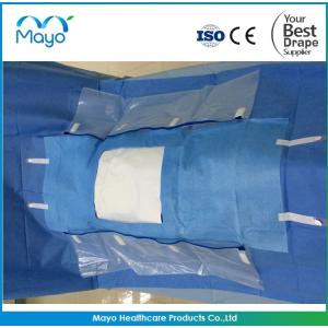 Buy cheap Breathable Disposable Laparoscopy Drape with Fluid Collection Pouch from wholesalers