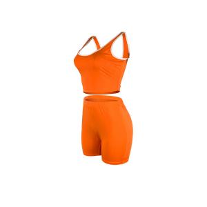 Buy cheap Pure Color Spring & Summer Sexy Sleeveless Vest Shorts Set 13 Colors from wholesalers