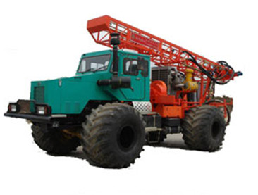 Quality Top Drive 6x6 chassis Buggy 200m Truck Mounted Drilling Rig for sale