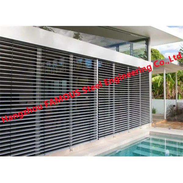 Buy cheap Aluminium Jalousie Louver Windows With Screen Mesh Hurricane from wholesalers
