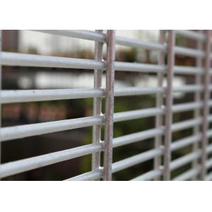 welded security 358 fence,anti-climb fence PVC or Glavanized 358 security fence