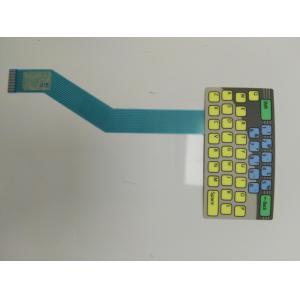 Buy cheap Waterproof Electrical Flexible Membrane Switch Panel Key With 3M Adhesive from wholesalers