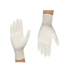 Buy cheap Lightweight Latex Milky White Disposable Latex Exam Gloves from wholesalers