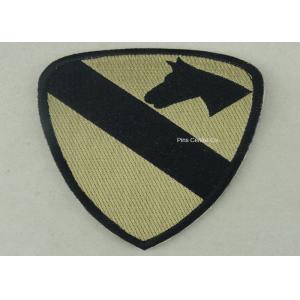 Buy cheap Heat Cut Custom Embroidery Patches with Hot Melt Adhesive 10 mm Thickness from wholesalers
