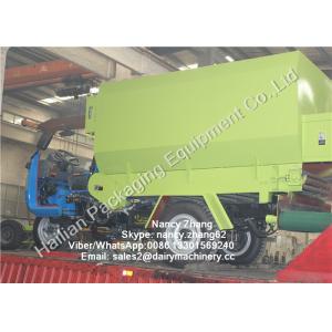 Buy cheap Small Scale Dairy Farm TMR Mixer Vertical Silage Tricycle Spreader from wholesalers