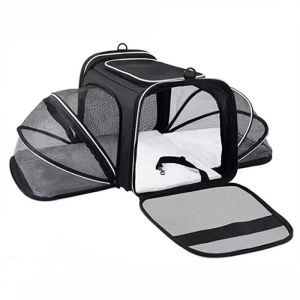 Buy cheap Dogs Cats and Rabbits Cute Pet Supplies Playful Style Chew Play Sleep Functions Gray Cationic Polyester Multi-Purpose Outdoor Travel Carry HandBag from wholesalers