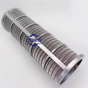 Buy cheap Accurate Slot Stainless Steel Wedge Wire Screen Pipe For Water Treatment from wholesalers