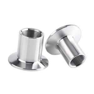 Buy cheap Tri Clamp Npt Bsp Pipe Fittings Male Thread Adapter/Coupling with Round Head Code SS304 from wholesalers