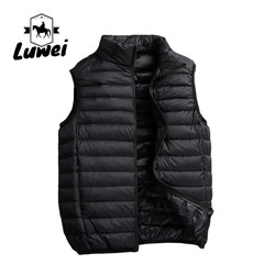 Fashion Plus Size Padded Coats Slim Fit Compression Utility Bubble Waistcoat