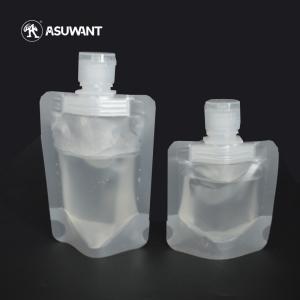 Buy cheap 10C Plastic VMPET Liquid Packaging Spout Pouch Gravure Printing With Cap from wholesalers