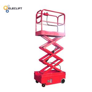 Heavy Duty Platform Lift Warehouse Working Height 3.8M-6.7M