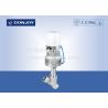 Buy cheap ss316L BSP Thread Pneumatic Angle Seat Valve with Mini- C-Top from wholesalers