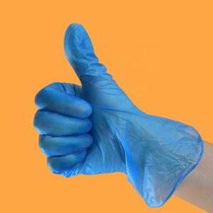 Buy cheap Soft Latex Free Disposable Vinyl Glove Powder Free Puncture Resistance product
