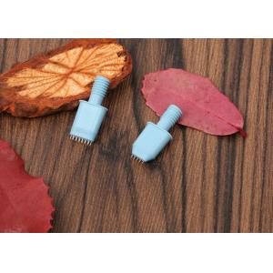 Buy cheap #5 Single Row and #14 Three Rows No-scab Blue Flat Blade For Microblading from wholesalers