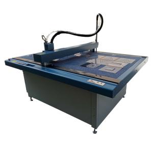 Blue Frame Silver Case Garment Cutter for Template Sheet PVC Board Epoxy Resin