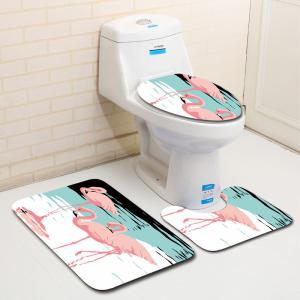 Buy cheap Flamingo Toilet Seat Cushion 45*37 Carpet Toilet Seat Cover product