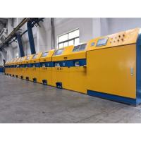 Buy cheap Vertical Type Straight Line Wire Drawing Machine For Low / Medium Carbon Steel product