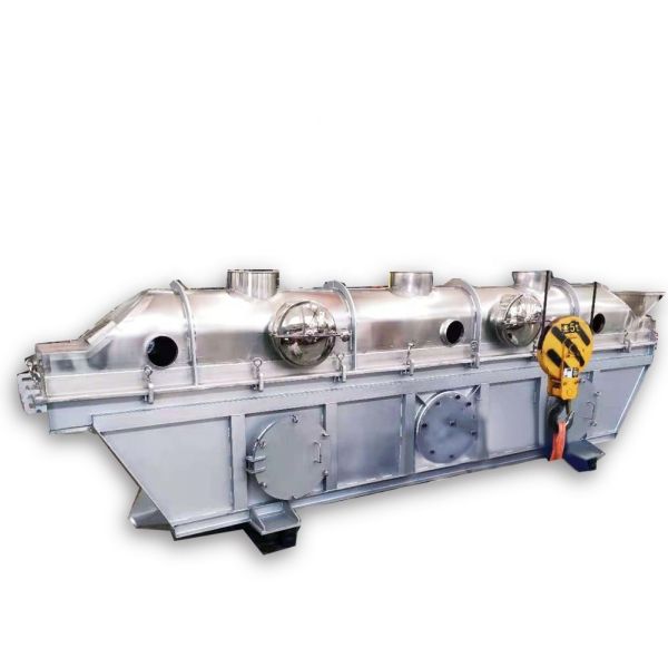 Quality 3*0.3M Vibratory Fluid Bed Dryer Magnesium Sulfate Borax Continuous Dryer for sale